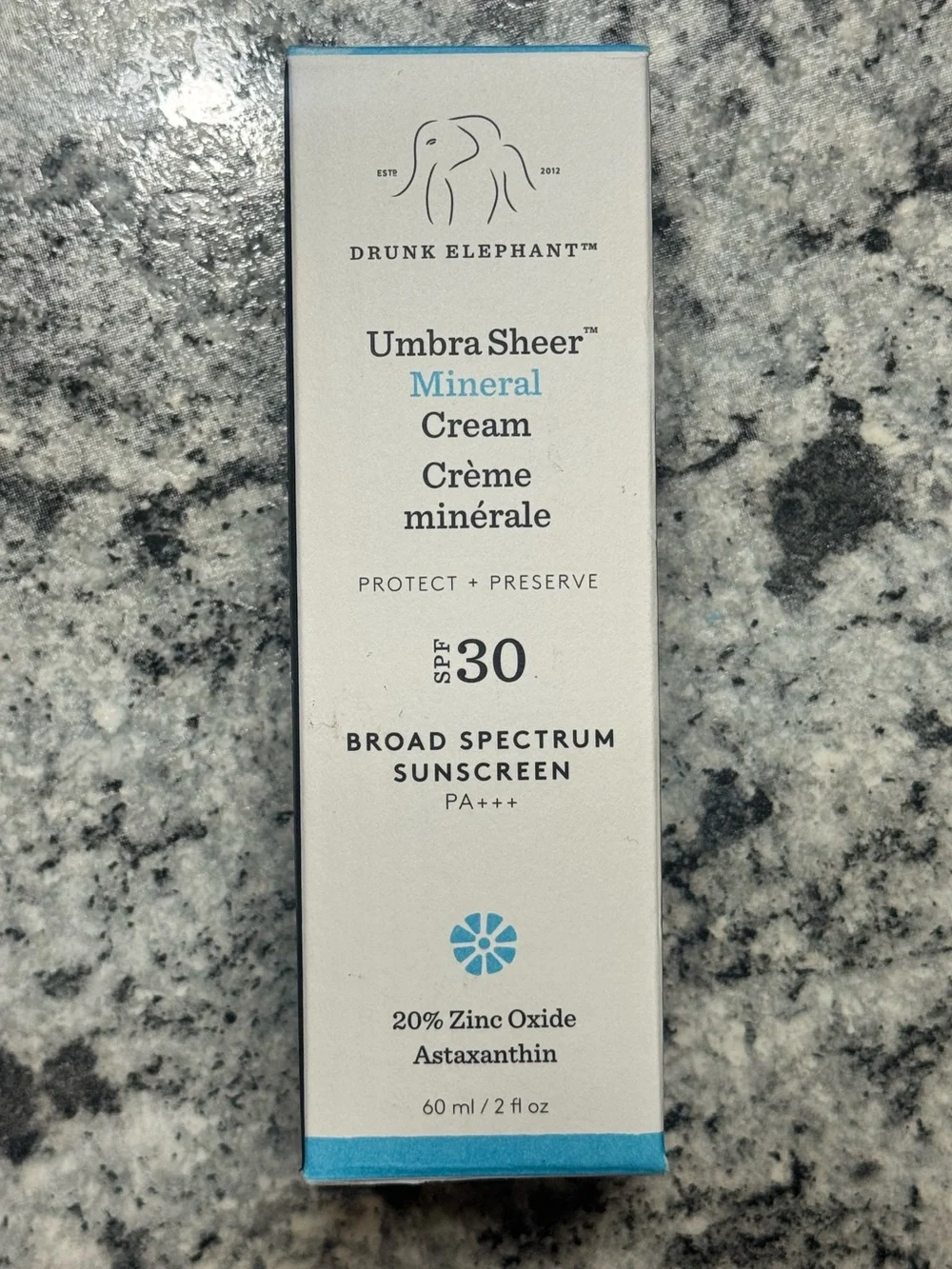 Drunk Elephant Umbra Sheer Mineral Cream SPF 30 Sunscreen 2 oz – New in Box